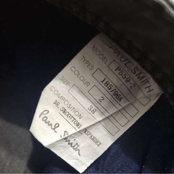 Grey Paul Smith Men's Jean Size 38 - Picture 5 of 9